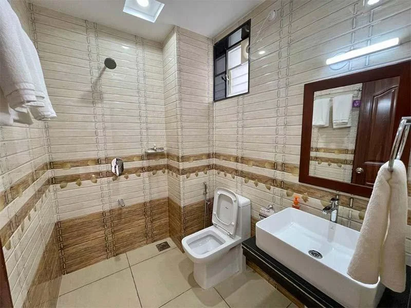 Clean and Well-Equipped Bathroom for YTTC in Goa at Tattvaa Yogashala