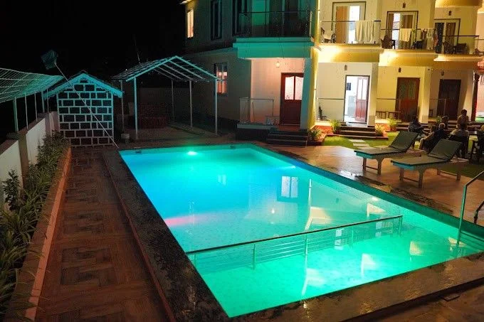 Swimming Pool at Tattvaa Yogashala in Goa