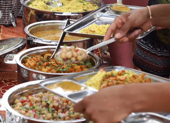 Delicious organic meals for yoga students at Tattvaa Yogashala, Kerala