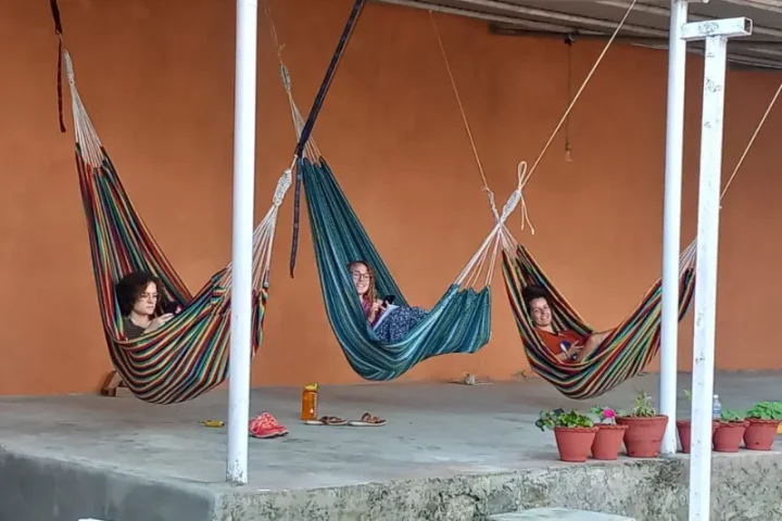 Swimming Pool at Tattvaa Yogashala in Nepal